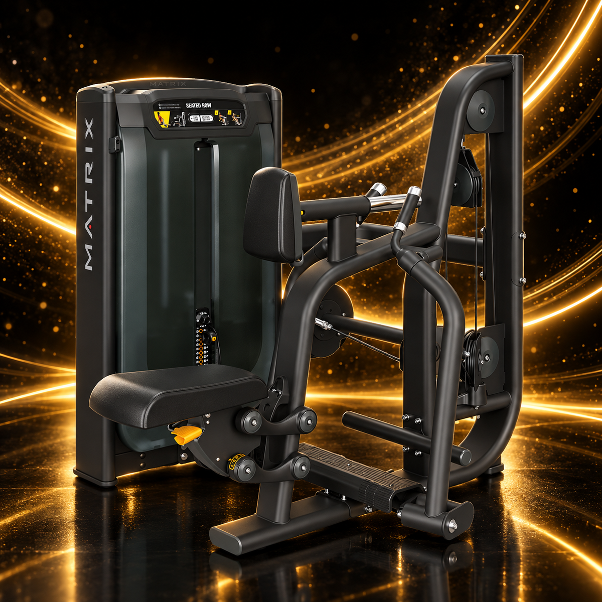 Matrix Fitness G7-S34 – Rowing Assis Divergent Professionnel — vue de trois quarts
