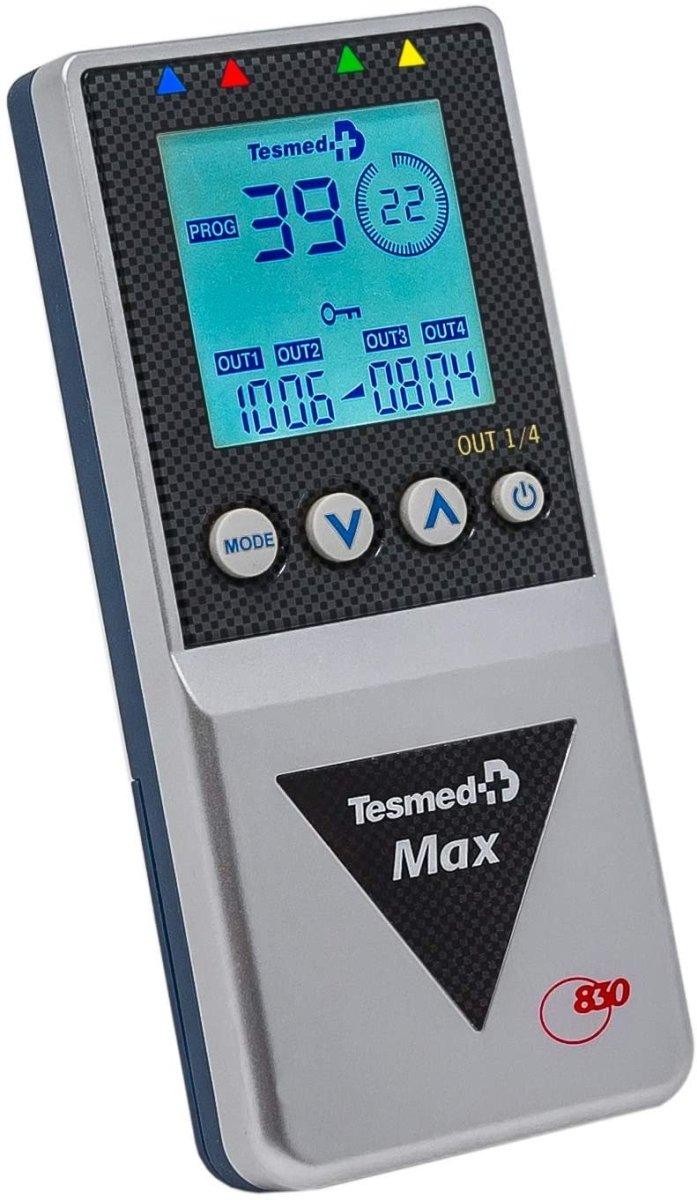 Tesmed Max 830 électrostimulateur musculaire professionnel avec 20  électrodes - 220 types de traitements - 99 programmes- abdominaux