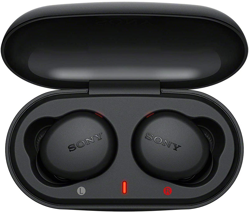 Sony WF-XB700 Ecouteurs Bluetooth sans Fil, 18 Heures d'Autonomie et Fonction Charge Rapide et Compatible Assistants Vocaux, Noir