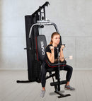 Care - Gym 50 - Presse de Musculation - Station de Développement Musculaire Multifonction - Travail des Muscles Pectoraux, Dorsaux, Bras, Cuisses.