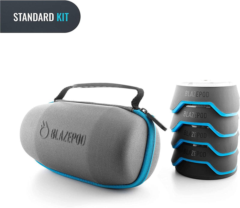 Blazepod : entraînement lumineux “Flash Reflex”. programmes stimulants pour améliorer la vitesse et l’agilité. Pour les athlètes : arts martiaux, football, boxe, basket-ball, coach et entraîneurs. - LUXING SPORT