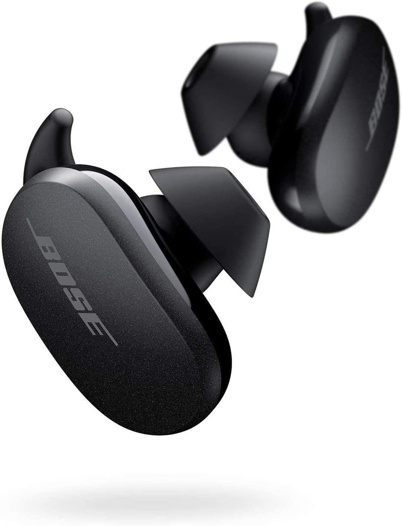 Bose Écouteurs antibruit QuietComfort, véritables écouteurs Bluetooth sans fil, triple noir - LUXING SPORT
