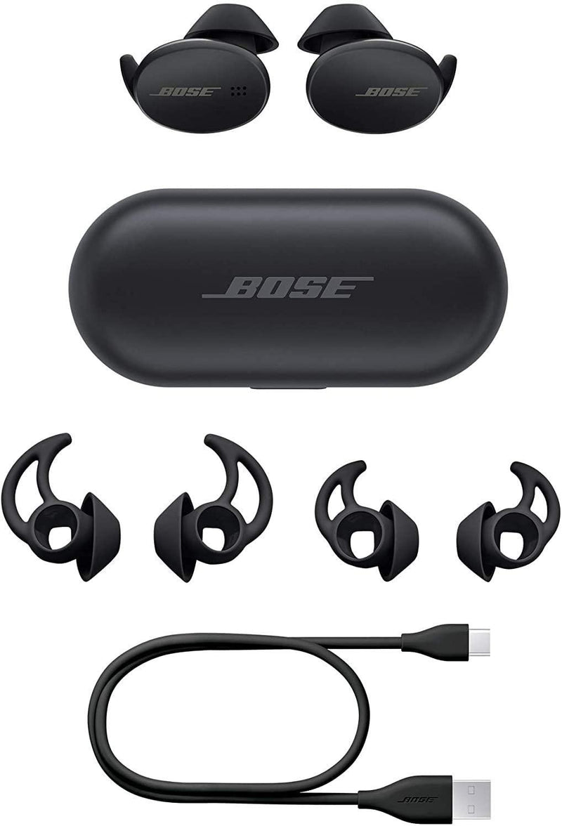 BOSE Écouteurs Sport Earbuds – sans Fil – Bluetooth pour les Entraînements et la Course, Noir - LUXING SPORT
