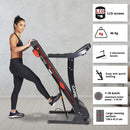 CARE FITNESS - Tapis de Course Motorisé 703-2 - Marche et Footing à Domicile - Inclinaison Manuelle - Tapis de Course Pliable - Care CT-703-2 - LUXING SPORT