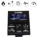 CARE FITNESS - Vélo d'Appartement Motorisé CV-395 - Vélo Droit 24 Programmes d'Entraînement - Masse d'Inertie 12kg - Résistances Magnétique Motorisée - Connectivité Application Mobile/Kinomap - LUXING SPORT