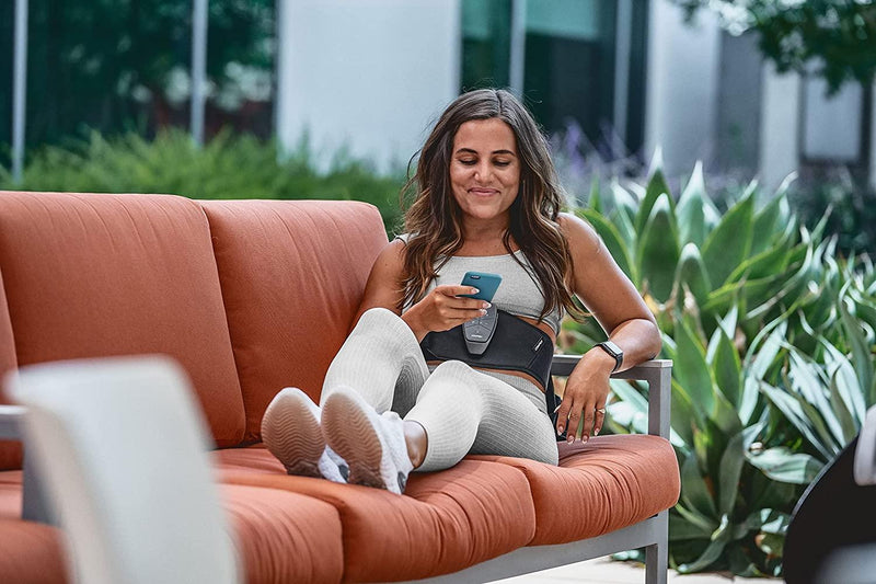 Compex Corebelt 1.0 - ceinture de stimulation pour les abdos et les lombaires avec 2 programmes - LUXING SPORT