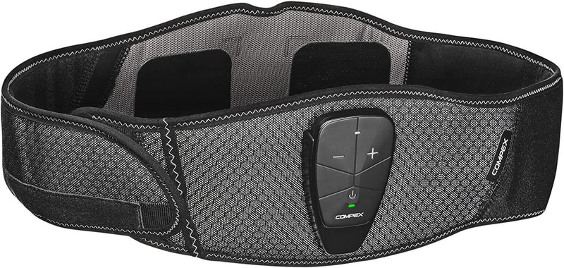 Compex Corebelt 3.0 - ceinture d'électrostimulation pour les abdos et les lombaires avec 6 programmes - LUXING SPORT