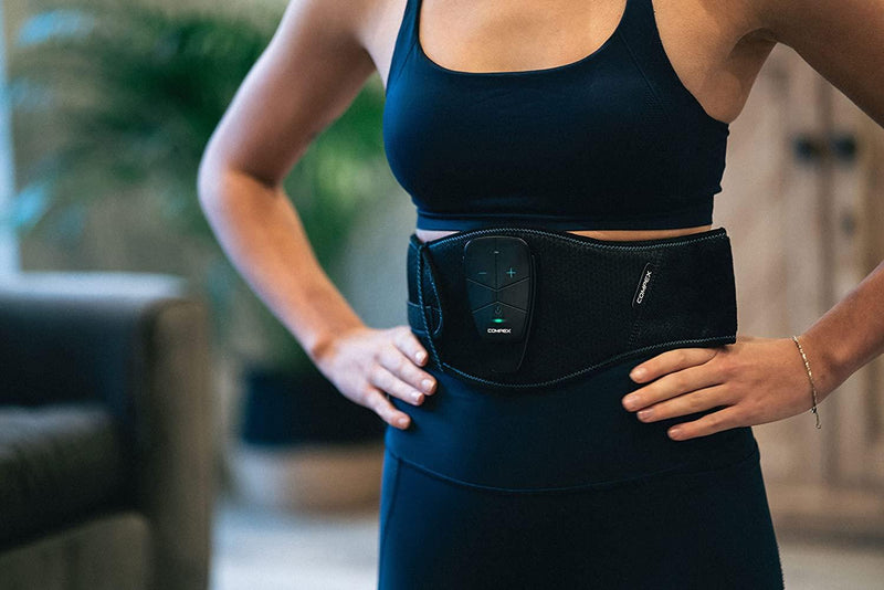 Compex Corebelt 5.0 - ceinture de stimulation pour les abdos et les lombaires avec 9 programmes - LUXING SPORT