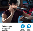 Écouteurs Sennheiser Sport True Wireless - Écouteurs Intra-Auriculaires Bluetooth pour Mode de Vie Actif, Musique et Appel avec Acoustique Adaptable, réduction de Bruit et Batterie de 27 h - LUXING SPORT