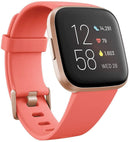 Fitbit Versa 2 : Montre Connectée Forme et Bien-Être avec Contrôle Vocal, Score de Sommeil et Musique, avec Amazon Alexa Intégrée, Mixte Adult, Gris Pierre/Gris Brume, One Size - LUXING SPORT