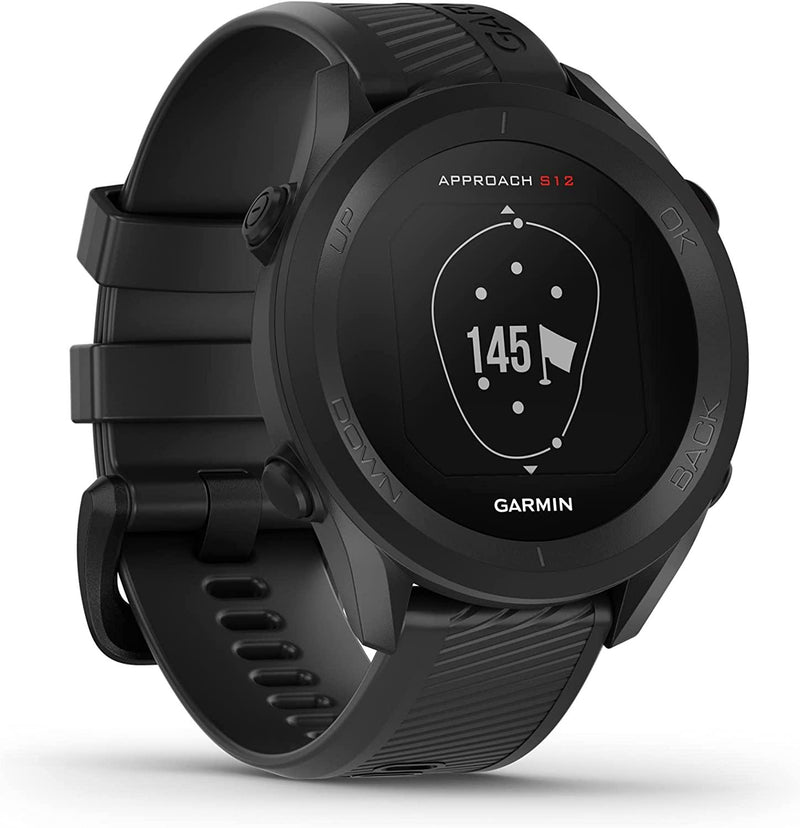 Garmin Approach S12 43 mm MIP Noir GPS (satellite) - LUXING SPORT