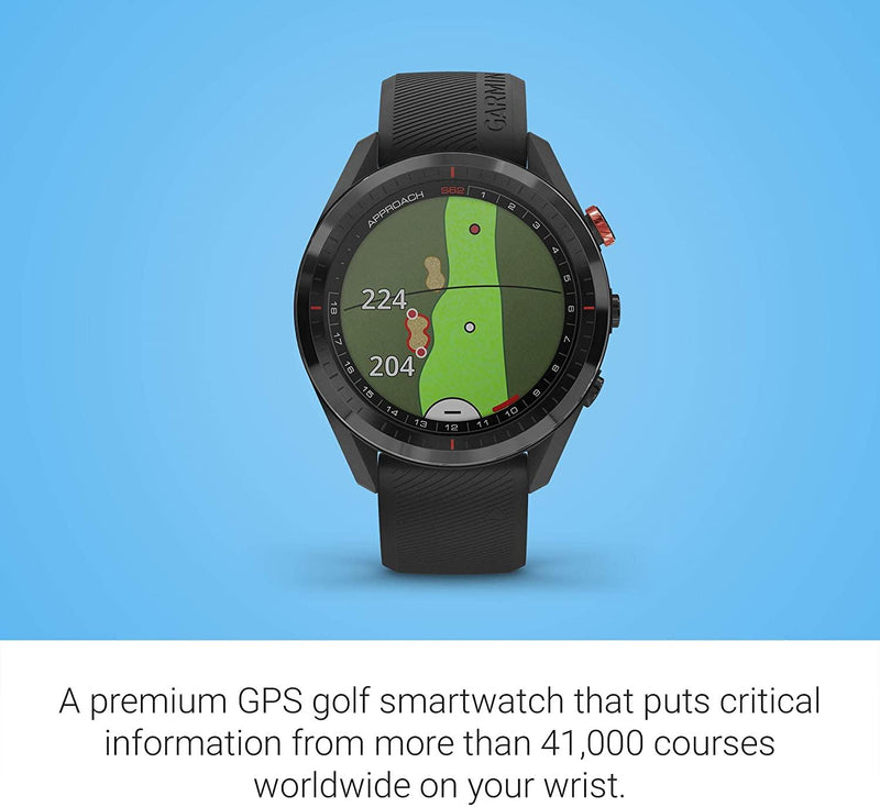 Garmin Approach S62 Montre connectée de Golf Noir - LUXING SPORT