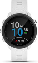 Garmin Forerunner 245 Music - Montre GPS Multi-activité de Running - Boîtier 42 mm Blanc - LUXING SPORT