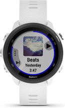 Garmin Forerunner 245 Music - Montre GPS Multi-activité de Running - Boîtier 42 mm Blanc - LUXING SPORT