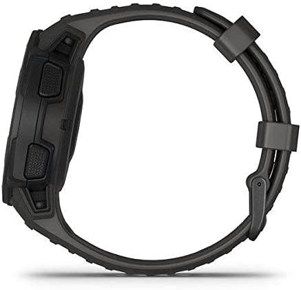 Garmin Instinct - Montre GPS Multi-Fonctions Outdoor - Graphite Gray - LUXING SPORT