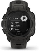 Garmin Instinct - Montre GPS Multi-Fonctions Outdoor - Graphite Gray - LUXING SPORT