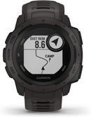 Garmin Instinct - Montre GPS Multi-Fonctions Outdoor - Graphite Gray - LUXING SPORT