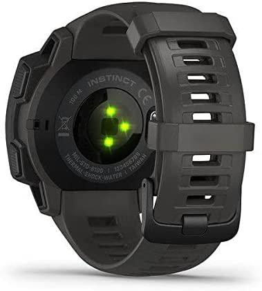 Garmin Instinct - Montre GPS Multi-Fonctions Outdoor - Graphite Gray - LUXING SPORT