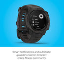 Garmin Instinct - Montre GPS Multi-Fonctions Outdoor - Graphite Gray - LUXING SPORT