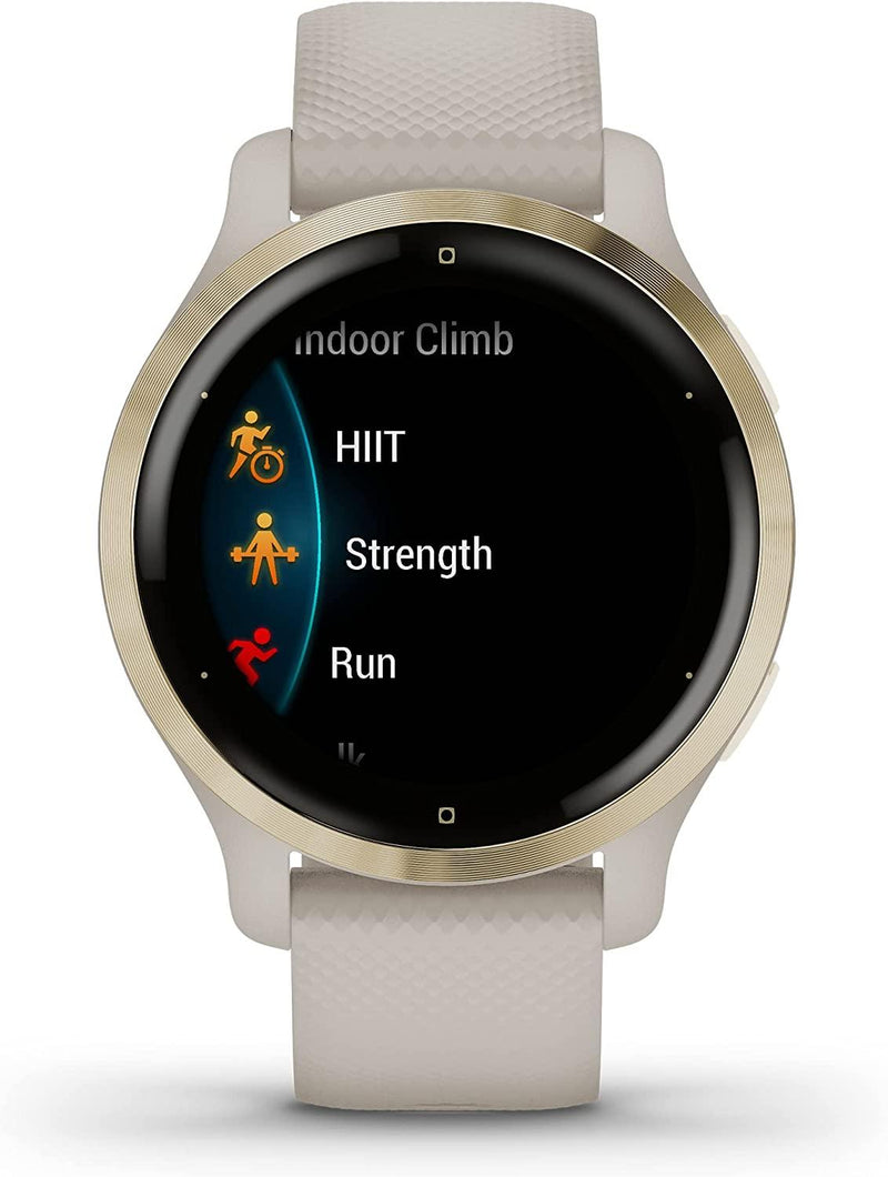 Garmin Venu 2S Montre Connectée 2,79 cm (1.1") 40 mm AMOLED Or GPS (satellite) Beige - LUXING SPORT