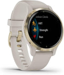 Garmin Venu 2S Montre Connectée 2,79 cm (1.1") 40 mm AMOLED Or GPS (satellite) Beige - LUXING SPORT