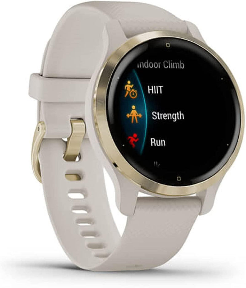 Garmin Venu 2S Montre Connectée 2,79 cm (1.1") 40 mm AMOLED Or GPS (satellite) Beige - LUXING SPORT