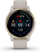 Garmin Venu 2S Montre Connectée 2,79 cm (1.1") 40 mm AMOLED Or GPS (satellite) Beige - LUXING SPORT