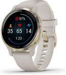 Garmin Venu 2S Montre Connectée 2,79 cm (1.1") 40 mm AMOLED Or GPS (satellite) Beige - LUXING SPORT