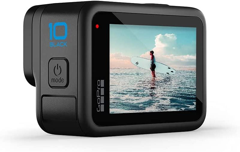 GoPro HERO 10 - Caméra d'action étanche, vidéo Ultra HD, qualité d’image éblouissante, fluidité inédite et la meilleure stabilisation à tout moment. - LUXING SPORT