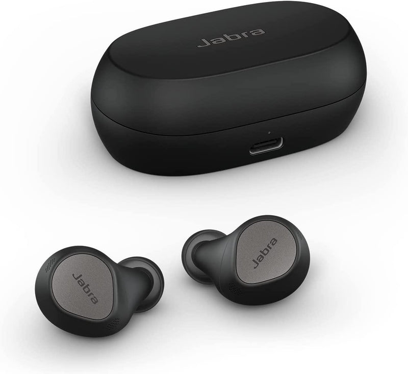 Jabra Elite 7 Pro Écouteurs Bluetooth intra auriculaires - Écouteurs à réduction de bruit active réglable True Wireless - Design compact - Jabra MultiSensor Voice pour des appels clairs - Noir titane - LUXING SPORT