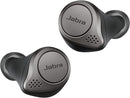 Jabra Elite 7 Pro Écouteurs Bluetooth intra auriculaires - Écouteurs à réduction de bruit active réglable True Wireless - Design compact - Jabra MultiSensor Voice pour des appels clairs - Noir titane - LUXING SPORT