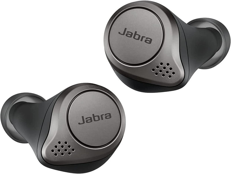 Jabra Elite 7 Pro Écouteurs Bluetooth intra auriculaires - Écouteurs à réduction de bruit active réglable True Wireless - Design compact - Jabra MultiSensor Voice pour des appels clairs - Noir titane - LUXING SPORT