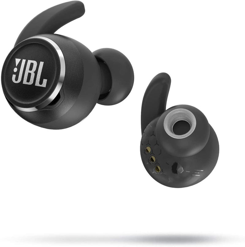 JBL Reflect Mini NC TWS – Écouteurs de sport bluetooth sans fil à Réduction de Bruit et étui de recharge – Étanches à l’eau – Autonomie des écouteurs 7 hrs ; + 14 hrs avec l’étui – Noir - LUXING SPORT