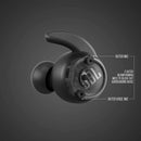 JBL Reflect Mini NC TWS – Écouteurs de sport bluetooth sans fil à Réduction de Bruit et étui de recharge – Étanches à l’eau – Autonomie des écouteurs 7 hrs ; + 14 hrs avec l’étui – Noir - LUXING SPORT