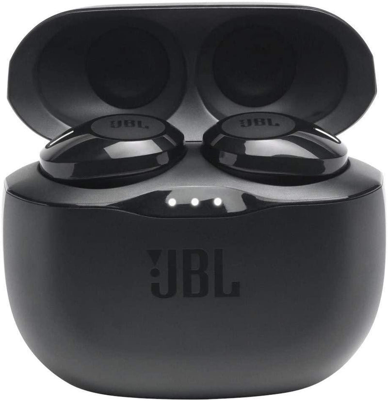 JBL TUNE 125TWS – Écouteurs intra-auriculaires sans fil – Bluetooth – Autonomie jusqu'à 32 heures avec l'étui de recharge – Couleur : noir - LUXING SPORT