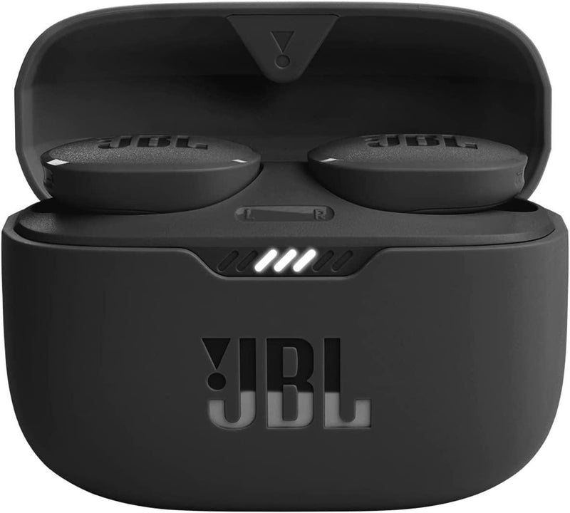 JBL TWS Tune 130NC – Écouteurs intra-auriculaires sans fil, Bluetooth, Son Pure Bass JBL, étanche et avec réduction du bruit, jusqu'à 40 heures d'autonomie, en noir - LUXING SPORT