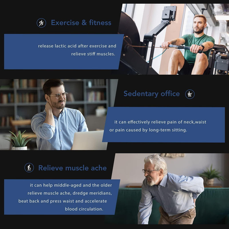 Mebak 5 Pistolet de Massage Musculaire Percussion des Tissus Profonds Soulagement de Douleur - LUXING SPORT