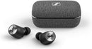 Sennheiser MOMENTUM True Wireless 3 - Écouteurs intra-auriculaires Bluetooth pour la musique et les appels avec réduction adaptative de bruit et durée de vie de la batterie de 28 heures, Noir - LUXING SPORT