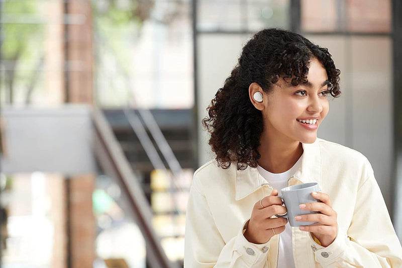 Sony WF-C500 - Ecouteur bluetooth sans fil - Jusqu'à 20h d'autonomie avec le boîtier de charge - Compatible assistants vocaux - Micro intégré appels mains libres - Connexion Bluetooth stable - Blanc - LUXING SPORT