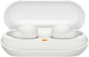 Sony WF-C500 - Ecouteur bluetooth sans fil - Jusqu'à 20h d'autonomie avec le boîtier de charge - Compatible assistants vocaux - Micro intégré appels mains libres - Connexion Bluetooth stable - Blanc - LUXING SPORT