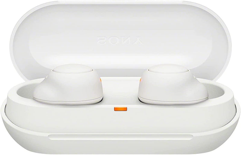 Sony WF-C500 - Ecouteur bluetooth sans fil - Jusqu'à 20h d'autonomie avec le boîtier de charge - Compatible assistants vocaux - Micro intégré appels mains libres - Connexion Bluetooth stable - Blanc - LUXING SPORT
