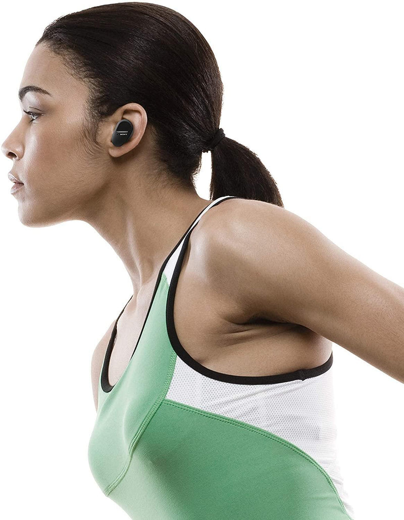 Sony WF-SP800N Ecouteurs sans fil bluetooth à réduction de bruit numérique, avec arcs de stabilisation pour le sport - LUXING SPORT