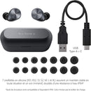 Technics EAH-AZ60 I Ecouteurs Bluetooth Sans Fil (HP 8mm, Réduction de Bruit, Son Hi-Res, Appels Haute Qualité, 8 Mic., BT 5.2 Multipoint, Autonom. 24h, Charge rapide, IPX4) Noir - Version Française - LUXING SPORT