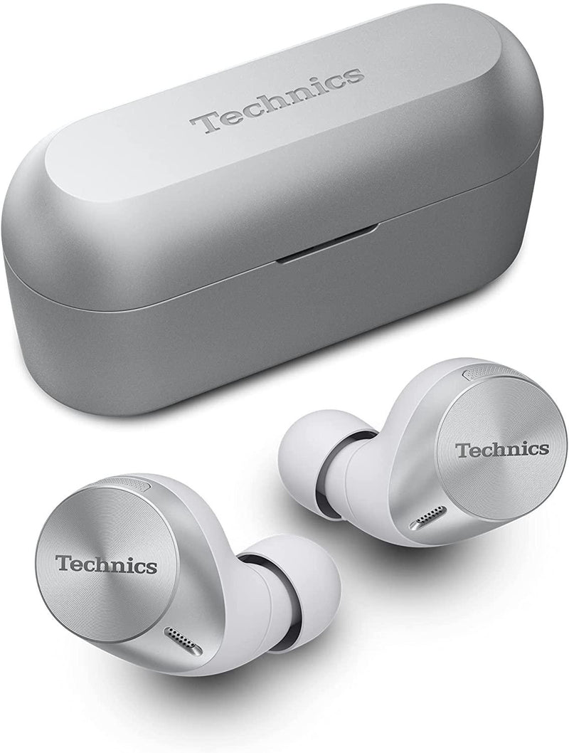 Technics EAH-AZ60 I Ecouteurs Bluetooth Sans Fil (HP 8mm, Réduction de Bruit, Son Hi-Res, Appels Haute Qualité, 8 Mic., BT 5.2 Multipoint, Autonom. 24h, Charge rapide, IPX4) Noir - Version Française - LUXING SPORT