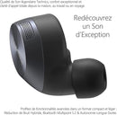 Technics EAH-AZ60 I Ecouteurs Bluetooth Sans Fil (HP 8mm, Réduction de Bruit, Son Hi-Res, Appels Haute Qualité, 8 Mic., BT 5.2 Multipoint, Autonom. 24h, Charge rapide, IPX4) Noir - Version Française - LUXING SPORT