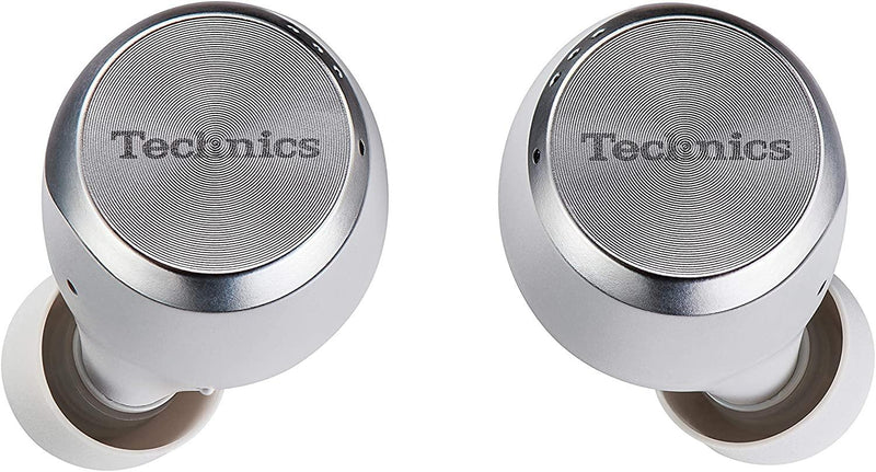 Technics Ecouteurs true wireless EAH-AZ70WE-S I HP 10mm Double réduction de bruits Bluetooth Touch sensor Charge rapide Activation assistant vocal IPX4 silver - Version Française - LUXING SPORT