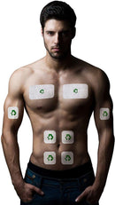 Tesmed Max 830 électrostimulateur musculaire professionnel avec 20 électrodes - 220 types de traitements - 99 programmes- abdominaux, ems, waims, massage tens - LUXING SPORT